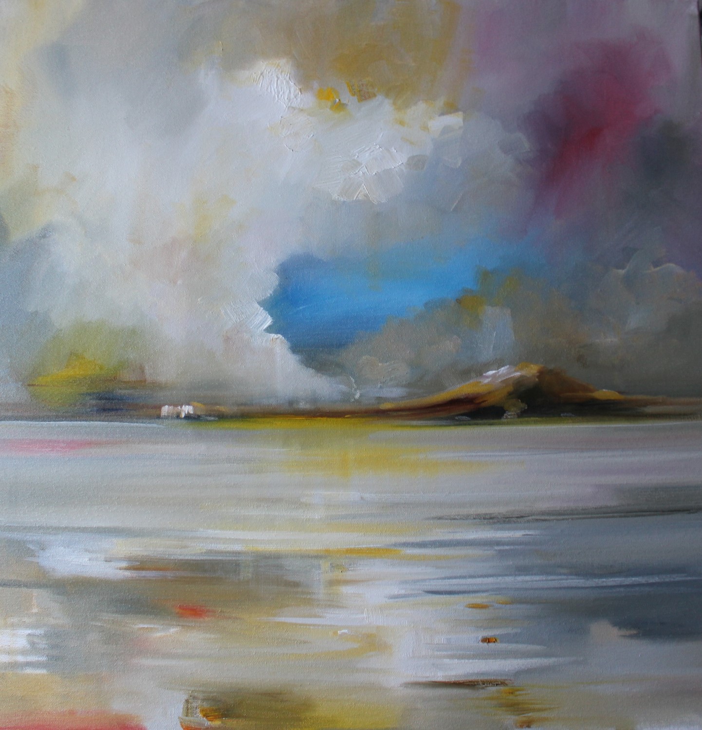 'Storm Clouds are Clearing' by artist Rosanne Barr